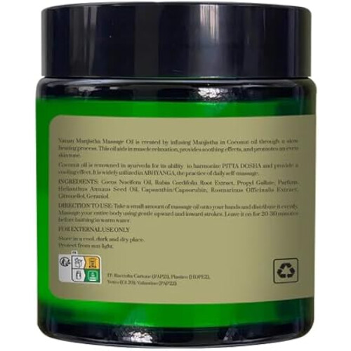 Vanan Manjistha Massageolie Ayurvedisch 2
