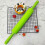 (Pink) pastry rolling pin with non stick coating 3