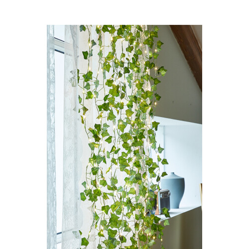 Smart Solar Ivy Solar String Lights 50 LED's White Warm 5m 1