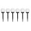 6x Solar Round Ball Globe LED Garden Path Ground Lights Stake Lighting 1