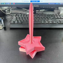 (Pink stars) Garnspinner mit glänzendem Design, 3D-Druck aus Kunststoff