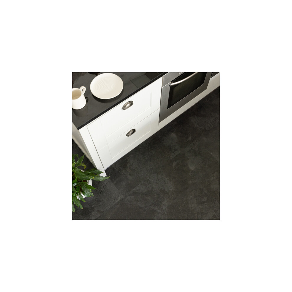 Floor Pops Slater 60.96Cm X 30.5Cm Self-Adhesive Vinyl Floor Tiles