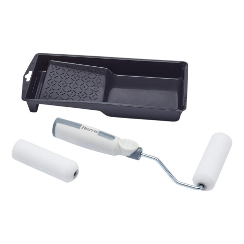 Harris Harris 4" Wood Mini Roller Set Tray & Sleeves