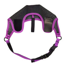 Botniță respirabilă din plasă pentru câini – Anti-mușcătură, Anti-lătrat, Anti-lins, violet XL