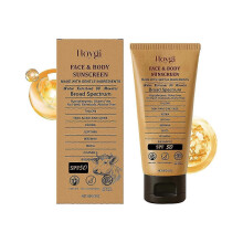 (1) 1-5x Natural Mineral Sunscreen SPF50+ with Beef Tallow for Sensitive Skin Waterproof Matte Finish 85g