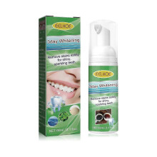 Eelhoe brightening tooth foam mousse - freshens & whitens teeth, prevents cavities, eliminates oral odor, removes stains, & cleans the mouth for for d