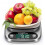 Köksvåg - Elektronisk - 10kg/1g - LCD-skärm - Silver 2