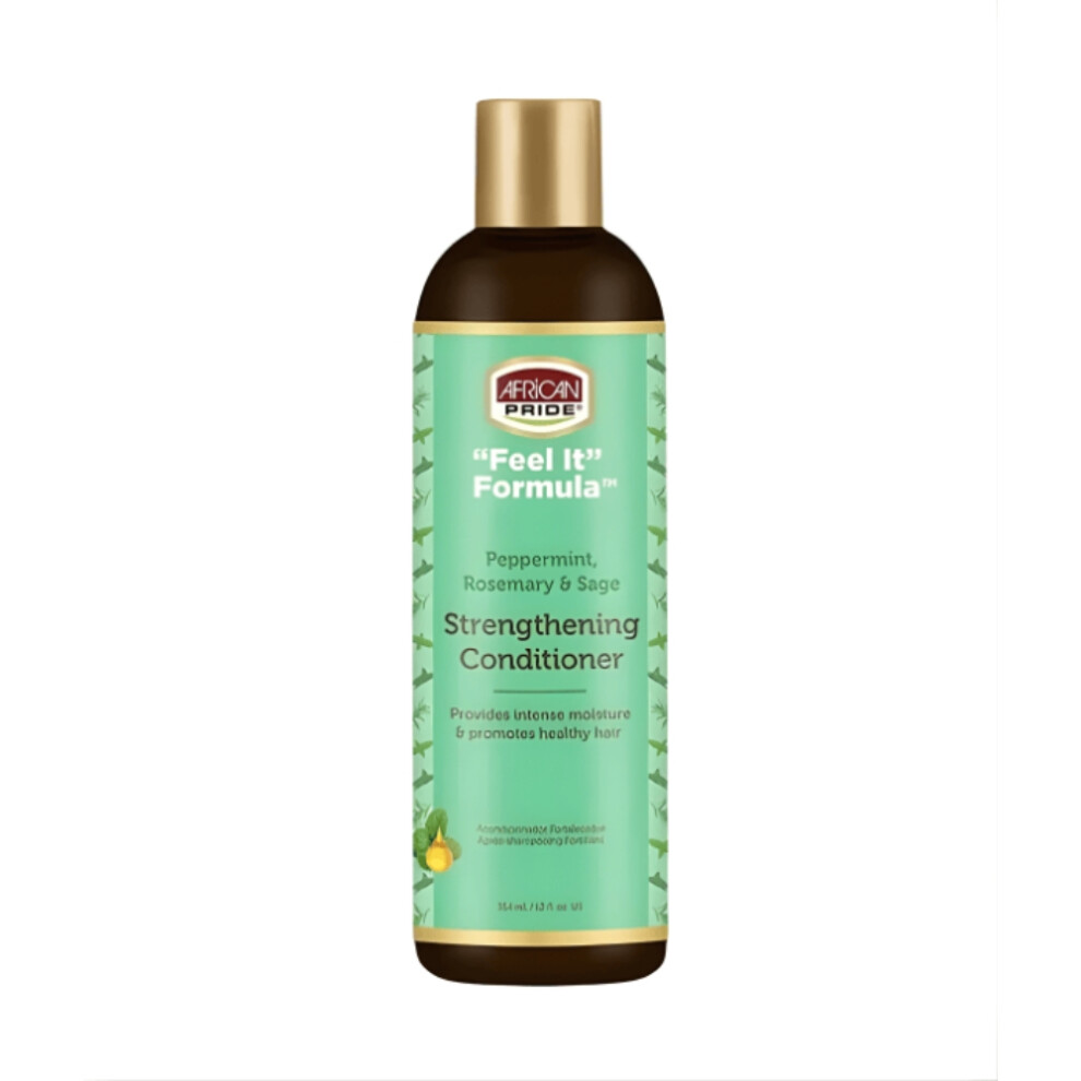 African Pride Feel It Formula Rosemary Strengthening Conditioner 12Fl.oz / 354Ml
