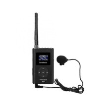 Retekess Ft11 0.3w Wireless Fm Broadcast Transmitter Mp3 Portable for Church Car Meeting Support Tf Card Aux Input