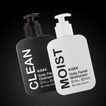 Daily Skincare Duo | Purifying Face Wash & Restoring Moisturizer | Daily Facial Cleanser and Moisturizer Set for All Skin Types | Healthy Ingredients