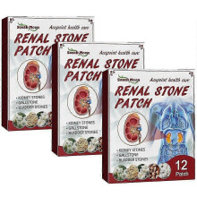 (3Boxes) Stone Cleansing Patch Remove Gallstones Kidney Stones Patches Detoxification Pain Relief Sticker Kidney & Liver Care