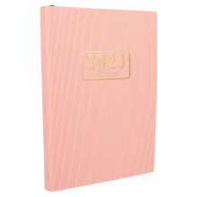 Agenda Rose Imitation Cuir Multi-Usage Pour École Maison