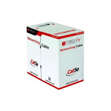 Netwerkkabel Cat5e - TECHLY - ITP8-RIS-0305LO - 305m - F/UTP FTP - Zwart