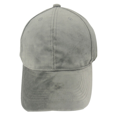 Casquette Baseball Velours Clair Unie Pour Âges