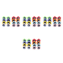 32Pcs Colorful Flower Glasses Plastic Party Props for Adults Kids
