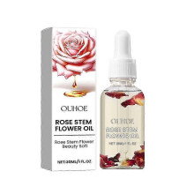 Lymphatic Drainage Massage Rose Oil, Body Oil Anti-Cellulite Massage Oil, Cellulite Reduce Skin Lift