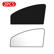 2Pcs Front Window Car Magnetic Sun Shade UV Protection & Privacy Curtains