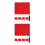 10Pcs Professional Referee Flags Red Durable Signal Flags for Soccer 1