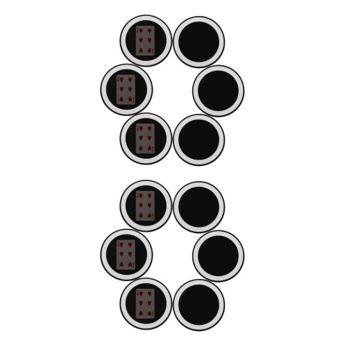 12Pcs Creative Magician Mirror Gimmick Props for Parties