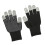 1 Pair Extended Wrist Touch Screens Gloves with Grip-Black 1