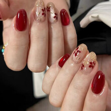 Artificial Nail Easy Application False Nail Ideal for Commute