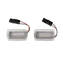 2Pcs White Red Car Led Door Courtesy Light for Wish Prius Alphard