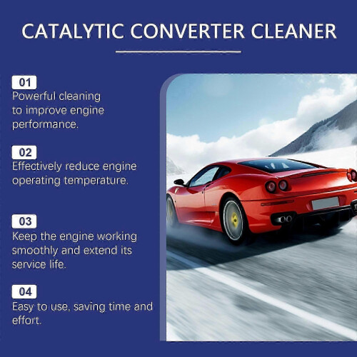 (3) 1-5x Car Engine Carbon Cleaner Remover Cleans Car Parts Engine 1