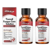 (2pcs) Extra Strength Toenail Fungus Solution, Nail Repair for Damaged, Discolored, or Thick Toes, Athlete's Foot Care Treatment
