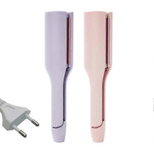 (EU, Pink) Curluxe French Curls Iron,Curluxe Create French Curls Effortlessly Curling Irons 32mm