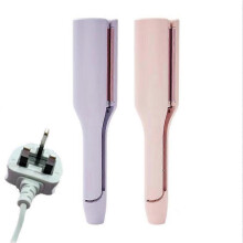 (UK, Purple) Curluxe French Curls Iron,Curluxe Create French Curls Effortlessly Curling Irons 32mm