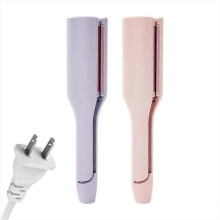 (US, Purple) Curluxe French Curls Iron,Curluxe Create French Curls Effortlessly Curling Irons 32mm