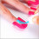 Reusable Soft Plasti C Shield Protector Tools for Women, Spill Proof Manicure2boxes, Pink) 4