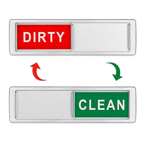Dishwasher sign for easy clean dirty indication with strong magnet
