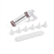 Cream Framing Gun with Cookie Press, 2025 New Cookie Press Set for Baking