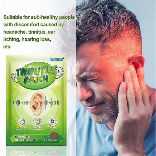 Portable Tinnitus Patch Relieve Vomiting Dizziness Airsickness 2