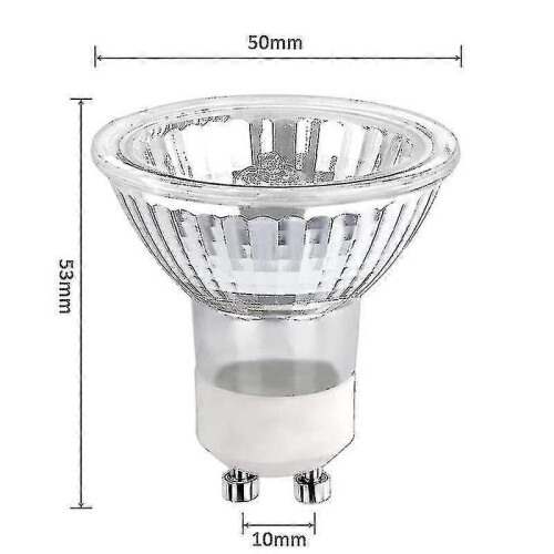 (50W) Gu10 35w Halogen Spotlight Bulb Dimmable - 5 Pcs, Halogen Reflector Lamps 2