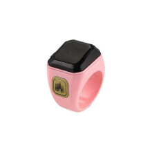 (20mm, Pink) Digital Tasbeeh Tasbih Finger Counter Multi-Purpose Lightweight Zikir Counter for Daily Use