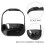 (Black) Beard Shaper Goatee Mustache Grooming Tool 2