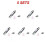 (A3, Style A 5sets) 1/3/5SETS Lighting Flashlight Camping Outdoor Multifunction Work Glare Lighting Flashlight Set Charge Illumination 1
