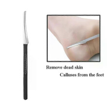 (Knife) 1Pairs Silicone Moisturizing Foot Mask Socks Spa Pedicure Massage Moisturizing Gel Sock for Dry Cracked Feet Foot Care Socks