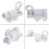 Spring Latch Bolt,automatic Latch Lock,spring Latch Lock,automatic Spring Latch,pull Ring Door Bolt,with Screws,suitable for Windows,wooden Doors,cour 4