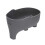 (Grey) Kitchen Elephant Drain Basket Sink Strainer Leftovers Basket Washing Basket 1