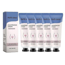 5pcs Urinary Incontinence Cream Relieve Bladder Discomfort Stop Frequent Urination Feminine Postpartum Repair Bladder Control Cream 30G