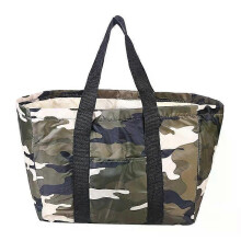 (A5, 05) Folding Cooler Bag Large Capacity Ice Pack Outdoor Portable Aluminum Foil Fresh-Keeping Picnic Bag Multifunctional Shopping bag