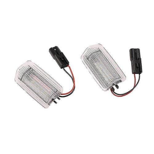2Pcs White Red Car Led Door Courtesy Light for Wish Prius Alphard 1