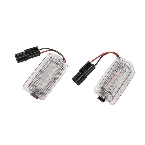 2Pcs White Red Car Led Door Courtesy Light for Wish Prius Alphard 2