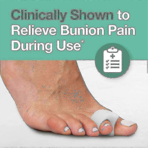 8pcs Toe Separators for Overlapping Toes, Bunion Relief & Big Toe Alignment Support 1