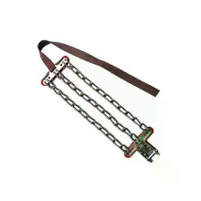 (A1, 1PCS Small) 2024 Anti-Skid Iron Car Tire Snow Chains Emergency Metal Snow Mud Sand Tyre Chains Suitable For Tire Width 165-265mm