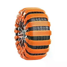 (A6, 06  1PCS) 2024 Anti-Skid Iron Car Tire Snow Chains Emergency Metal Snow Mud Sand Tyre Chains Suitable For Tire Width 165-265mm