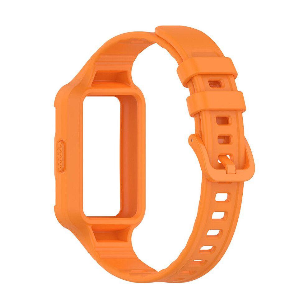 (Orange) Integrated Replacement Band Strap For Huawei Band 11 Orange 688249444689